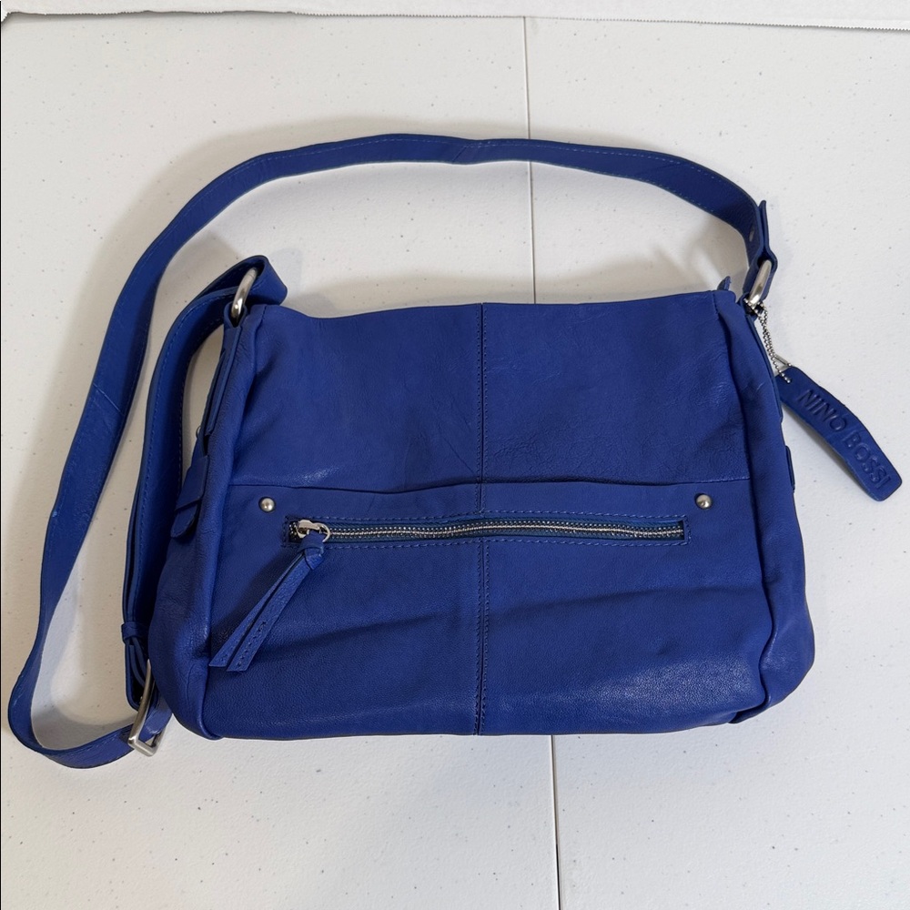 Nino Bossi Genuine Leather Crossbody Bag